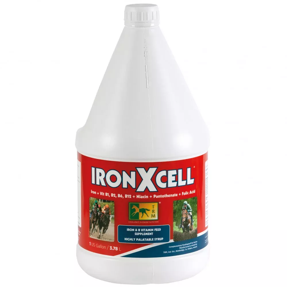 TRM IronXcell Liquid Horse Feed - 126 fl oz/1 US Gal (3.78 Liter)
