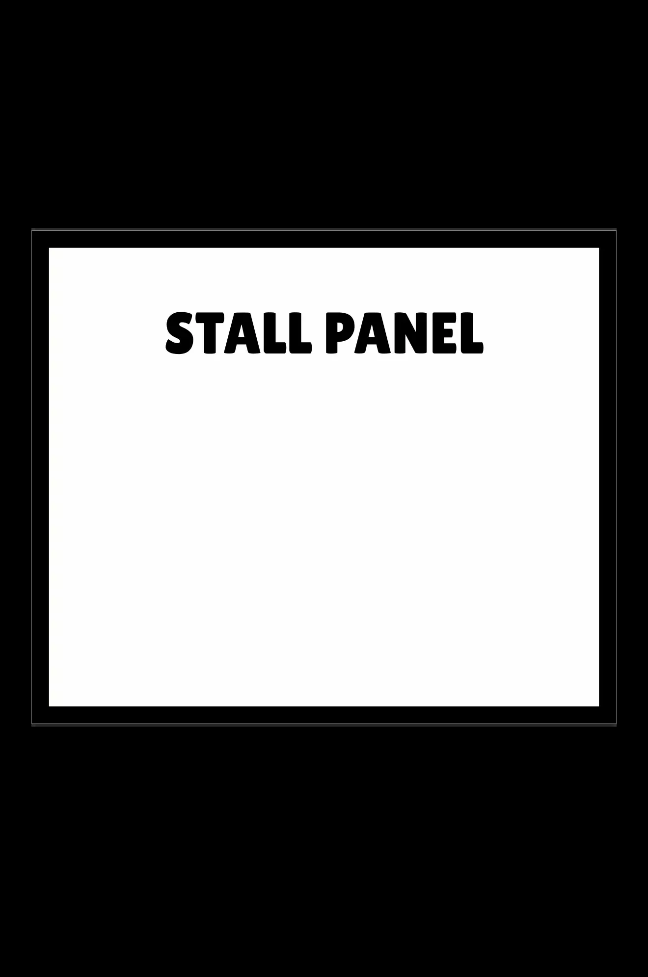 TS Custom Stall Panel