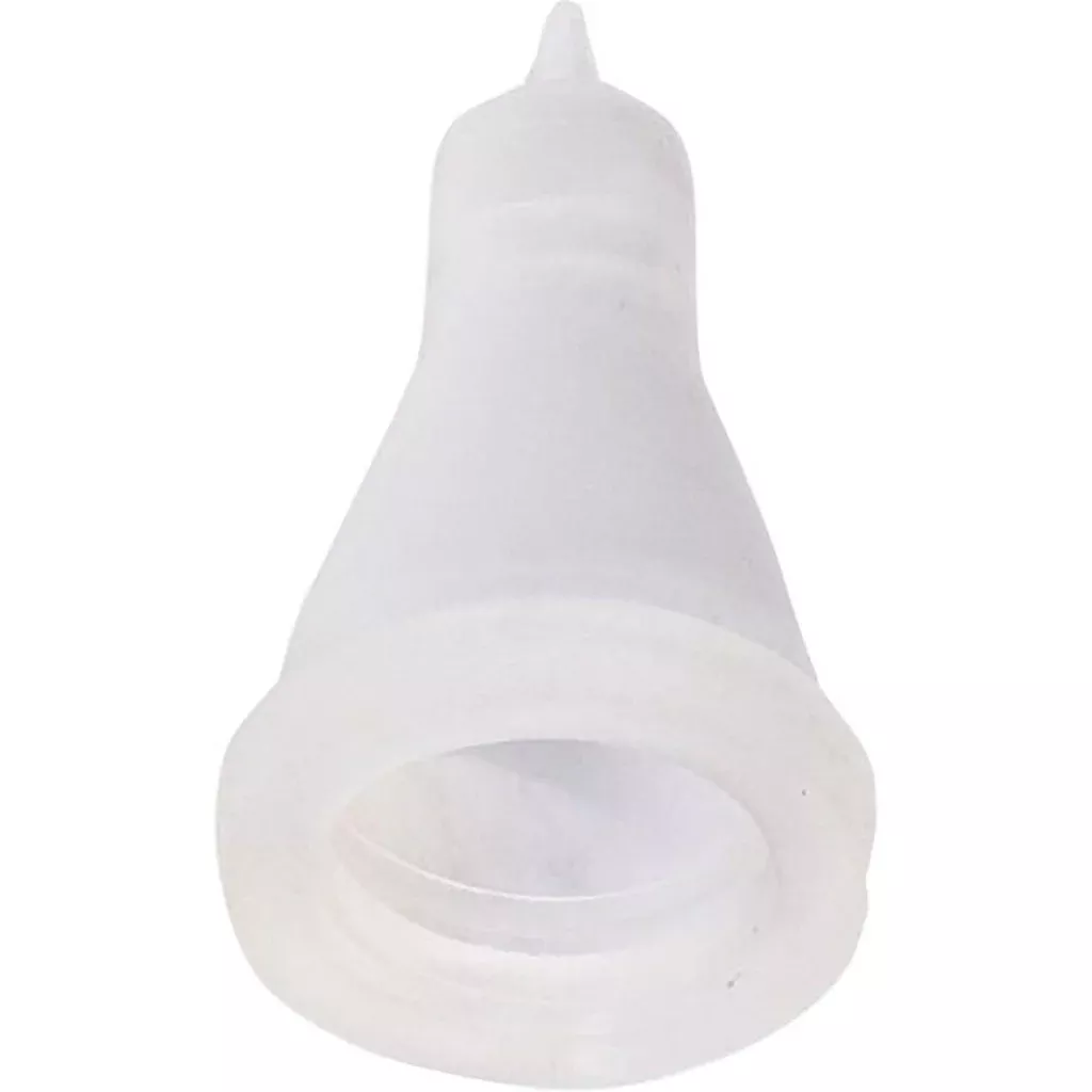 Tuff Stuff Clear Snap-On Nipple, Small