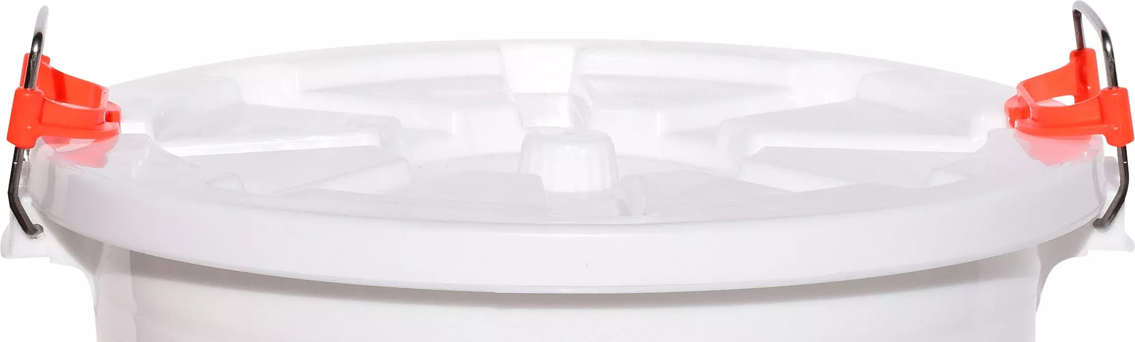 Tuff Stuff Feed Drum Lid, 7 Gallon, White