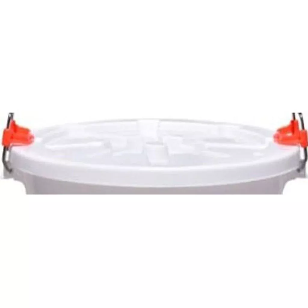 Tuff Stuff Feed Drum Lid White 45 gal