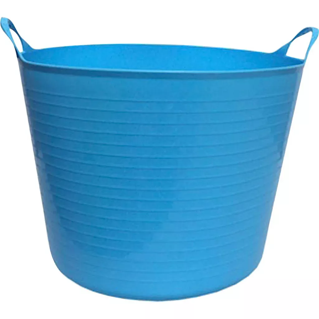 Tuff Stuff Flex Tub, 16 gal, Sky Blue