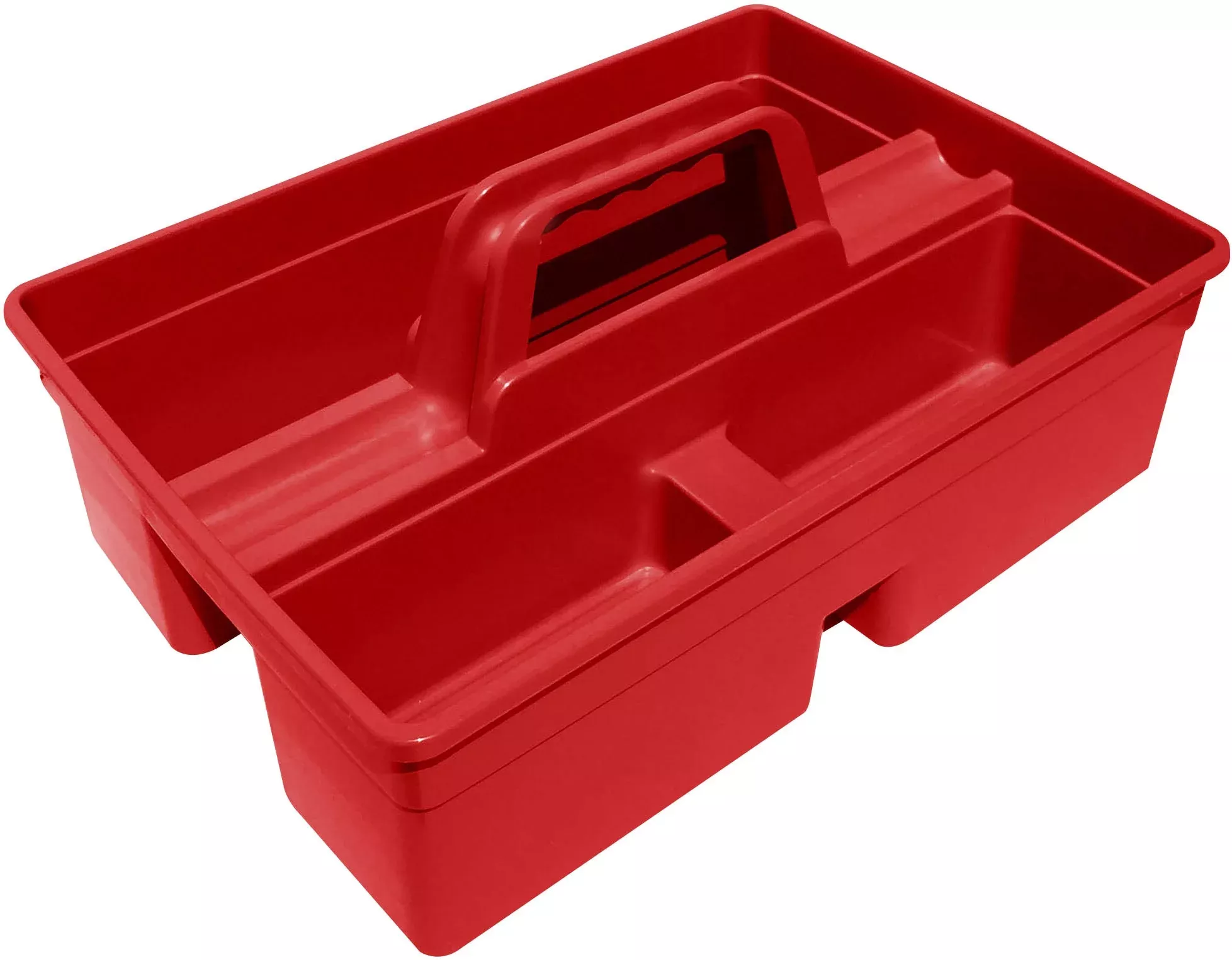 Tuff Stuff Square Tote Carry Caddy, Red