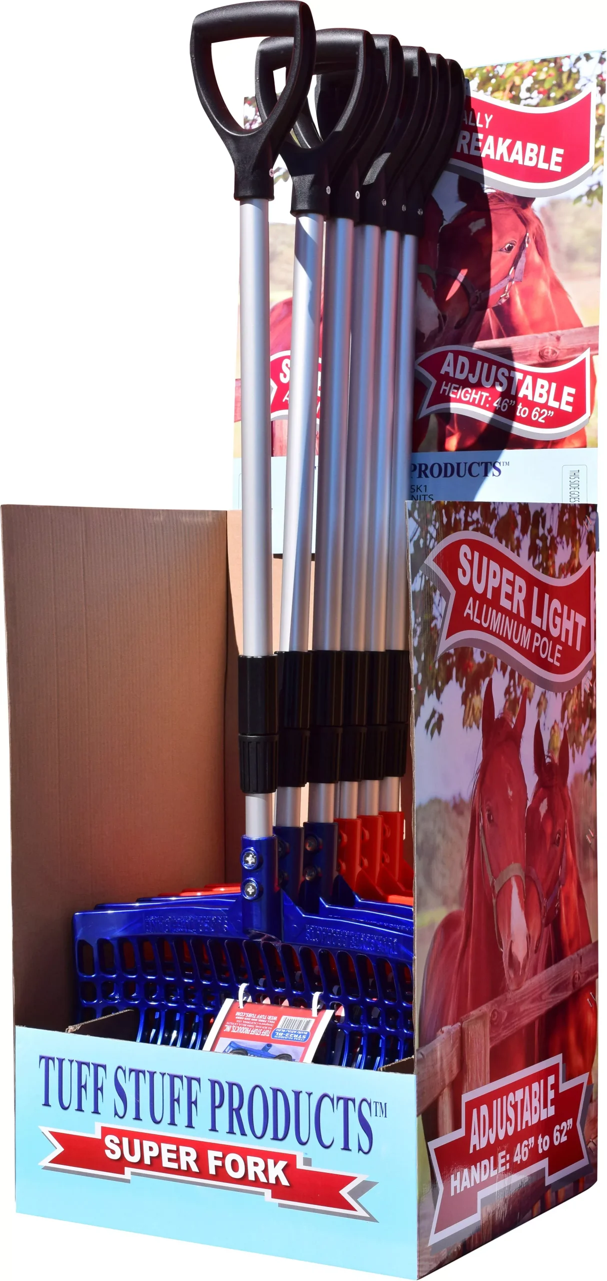 Tuff Stuff Super Fork with Aluminum Handle, Assorted