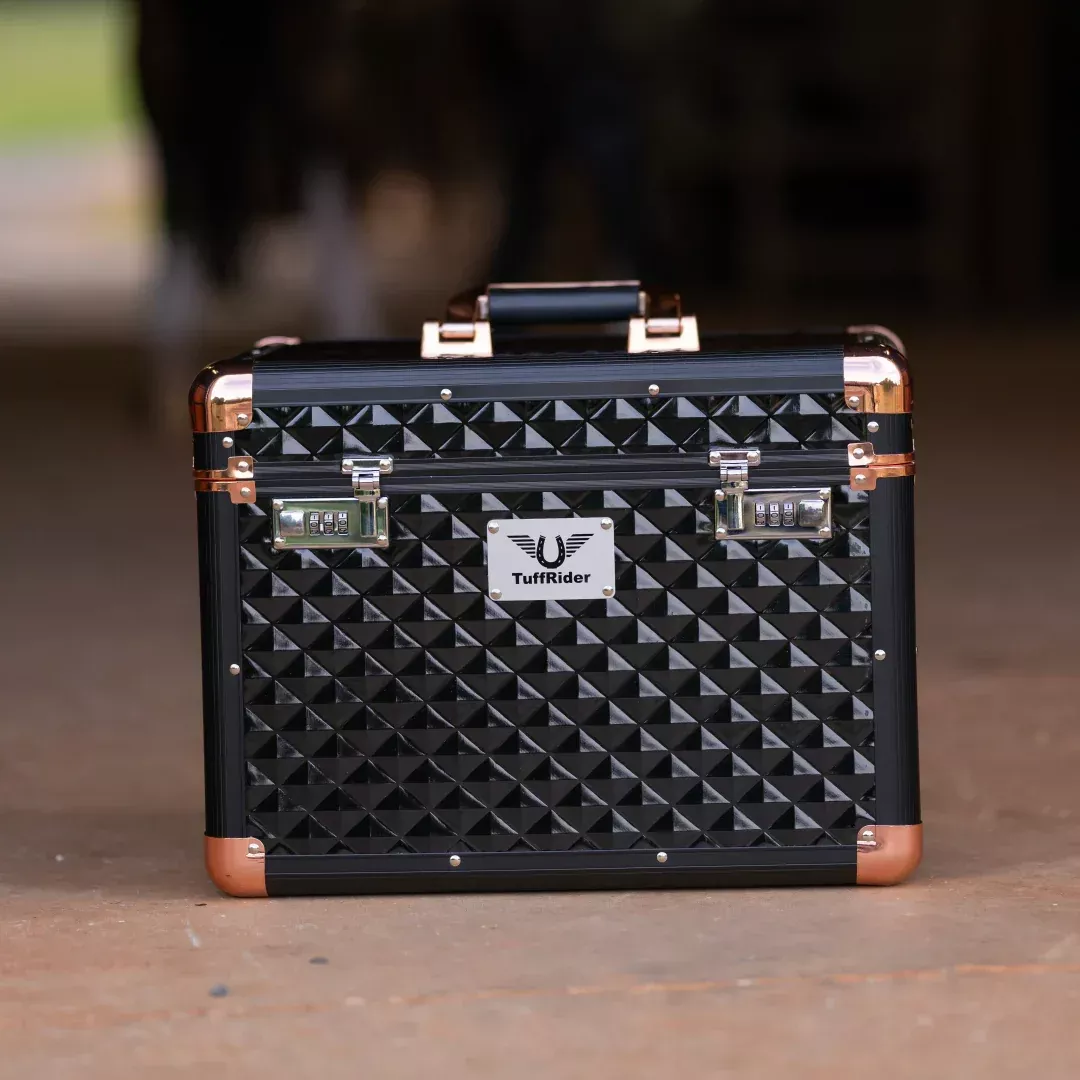 Tuffrider Aluminum Diamond Grooming Box
