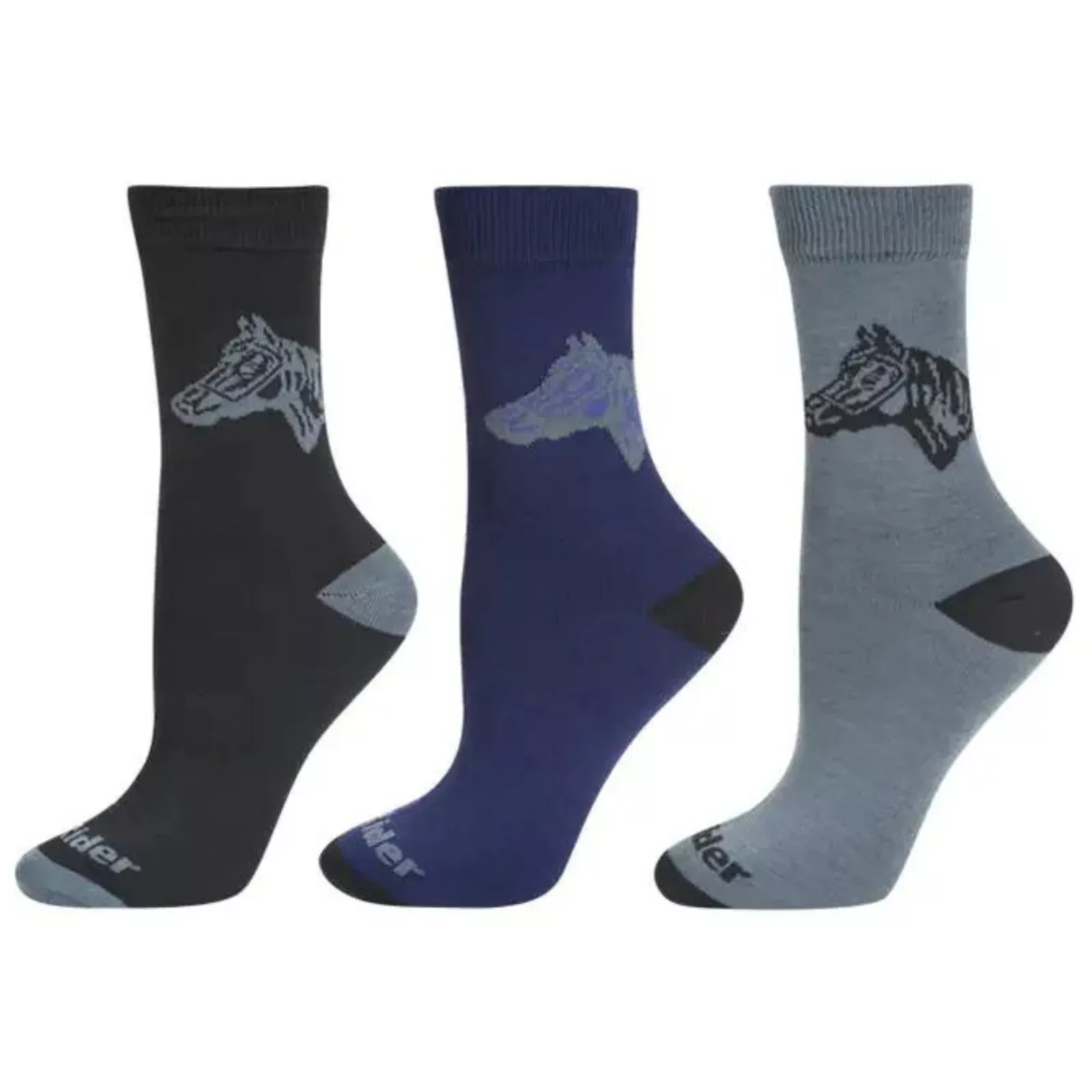 TuffRider Performance Socks in Multi - Adult O/S