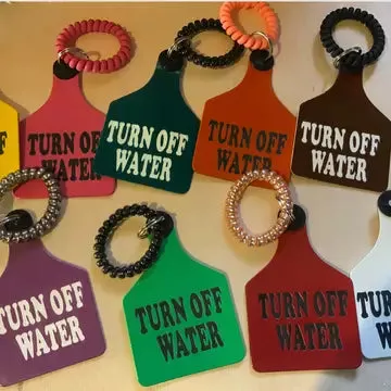 Turn off the water