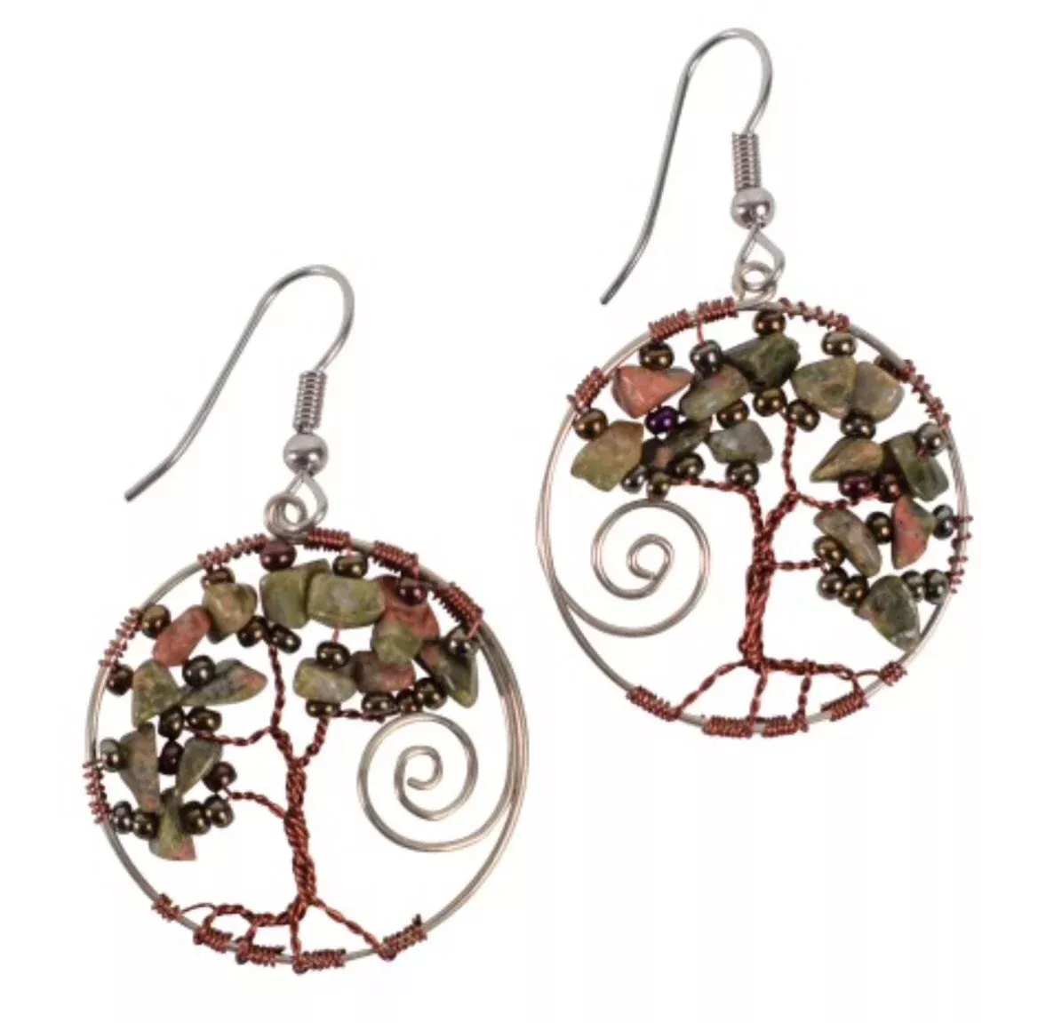 Twisted Tree Earrings