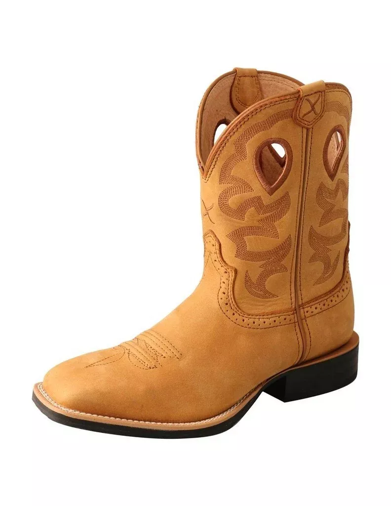 Twisted X Ladies 9" Ruff Stock Honey WRS0037