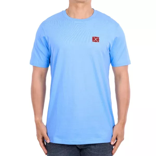 Twisted X Mens T-Shirt | Cole | Light Blue