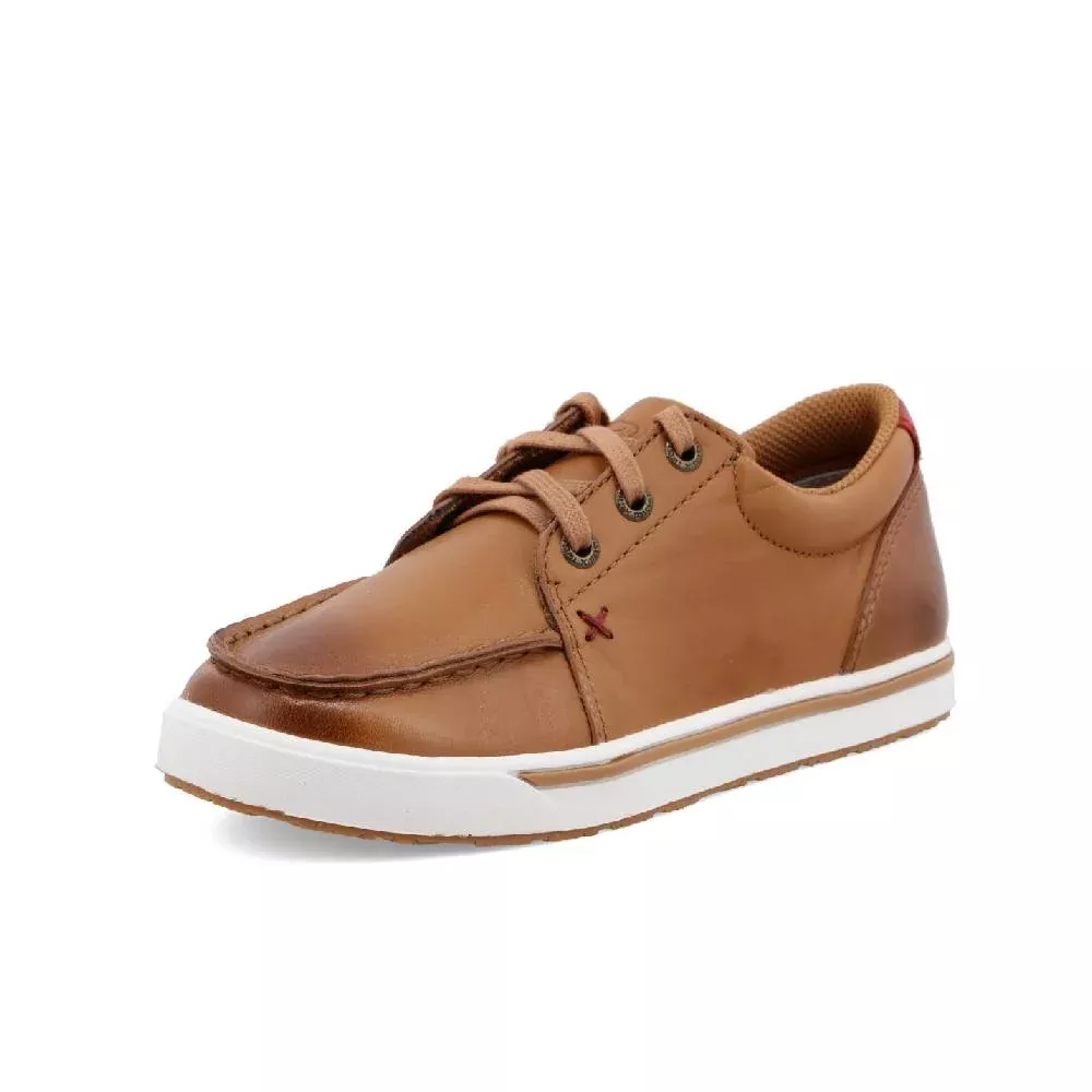 Twisted X Youth Tan Leather Kicks