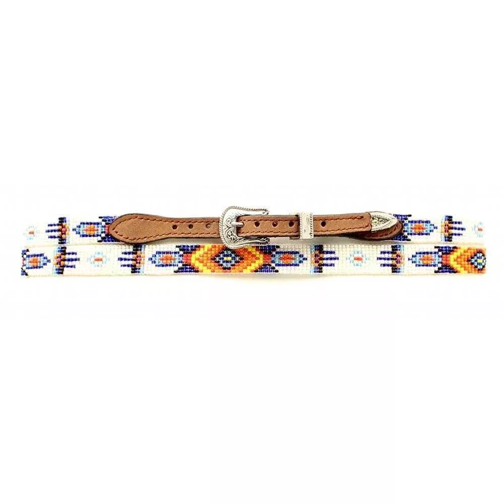 Twister Beaded Aztec Hatband