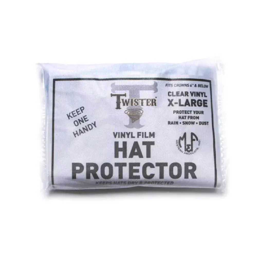 Twister Vinyl Clear Hat Protector - XL