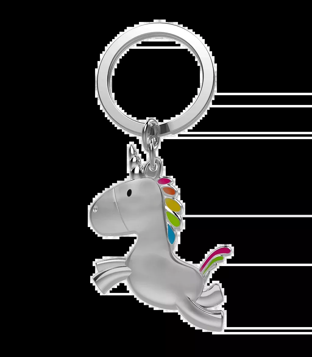 Unicorn Keyring
