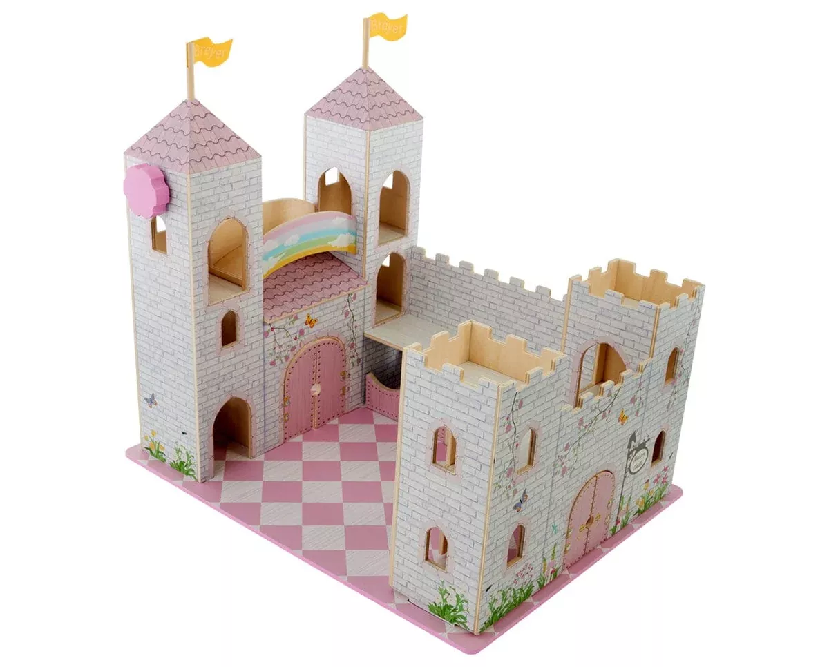 Unicorn Magic Deluxe Wood Castle Playset