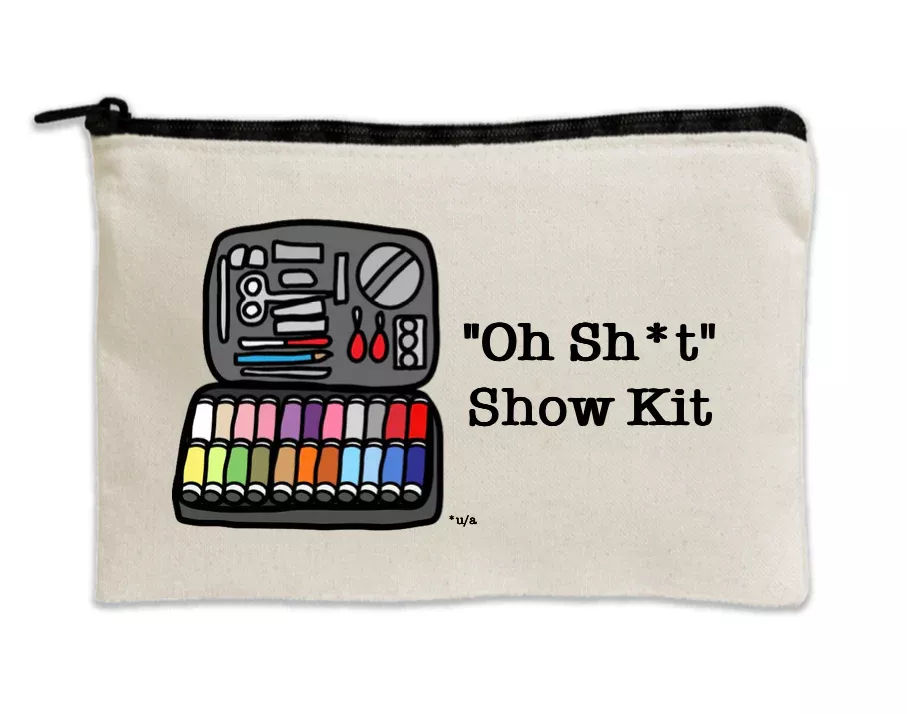 Unsustainable Apparel - Canvas Pouch - "My Oh S*** Kit"