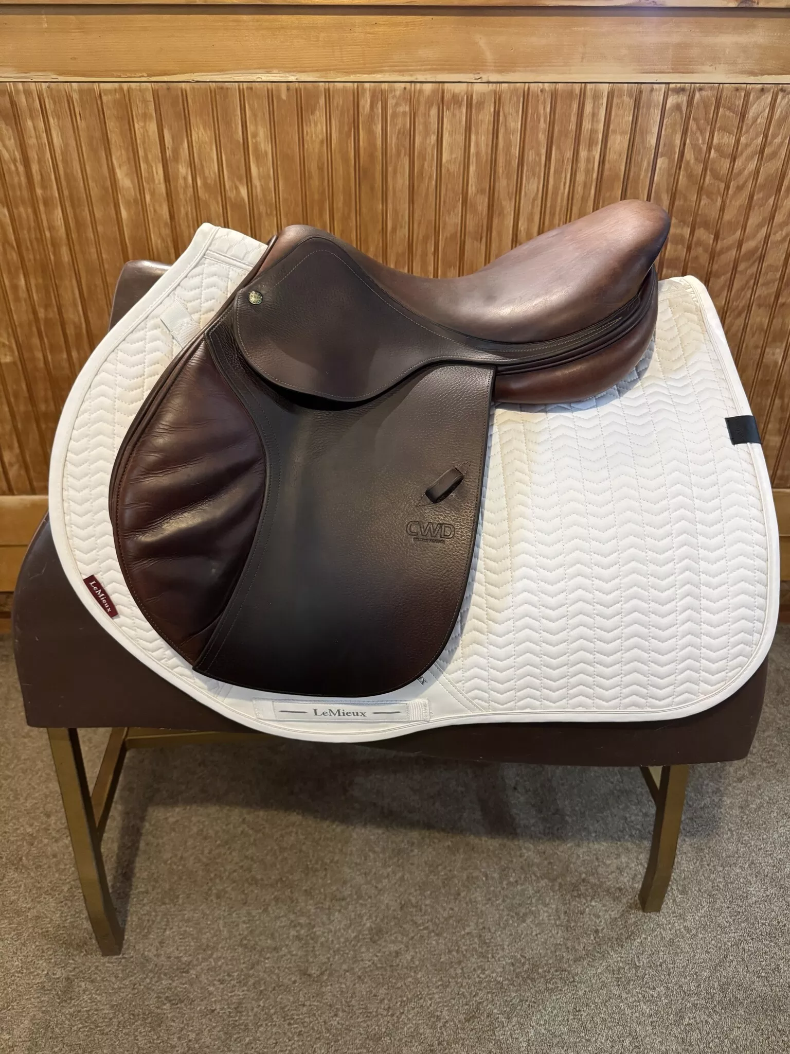 Used CWD Jump Saddle - 17"