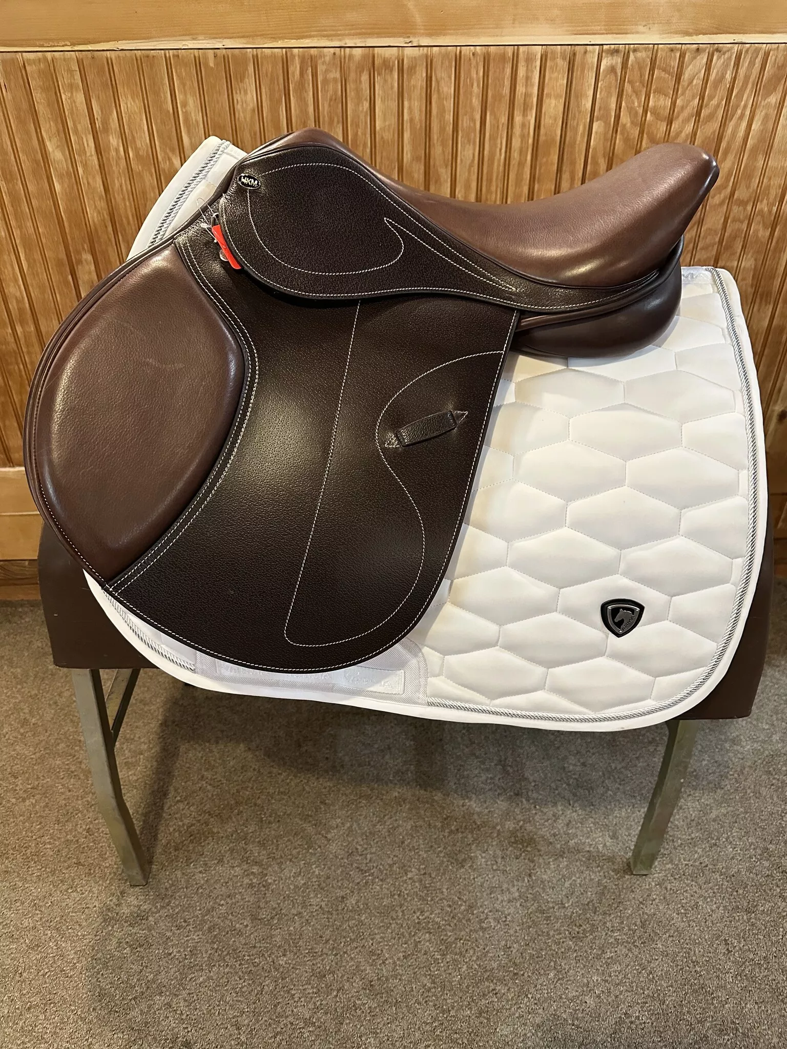 Used HKM Canyon Jump Saddle 17" Adj.