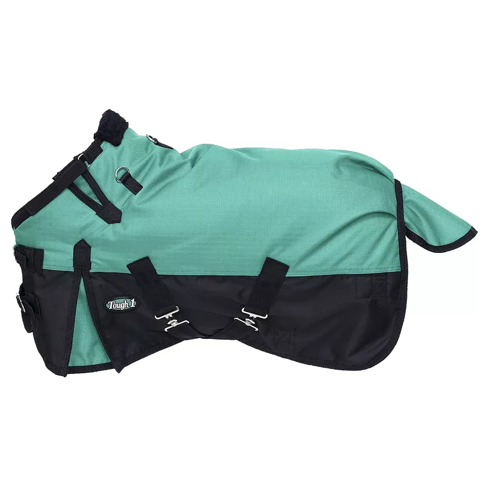 USED Tough1 Turnout Sheet 40” Teal/Black