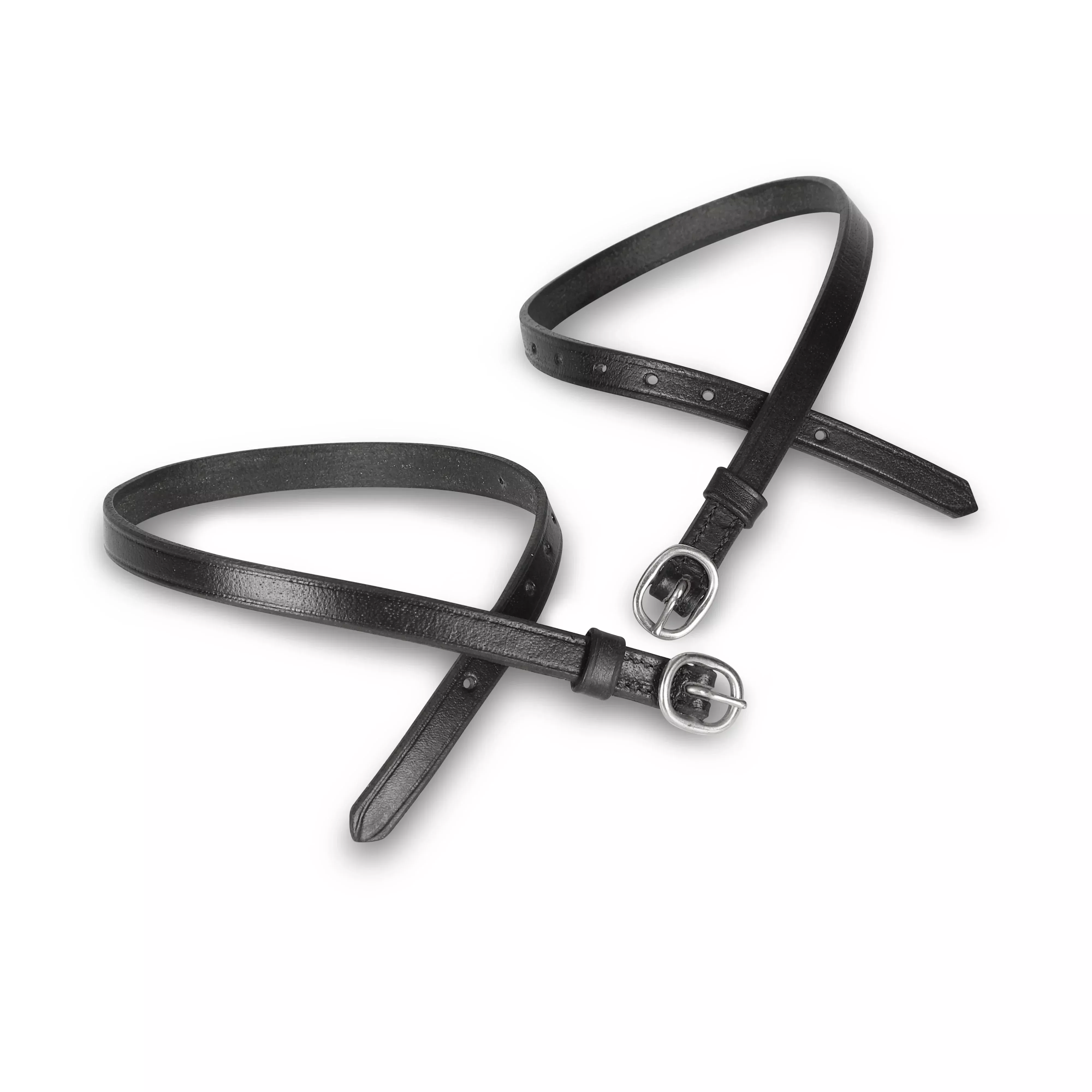 Velociti GARA Leather Spur Straps - Black
