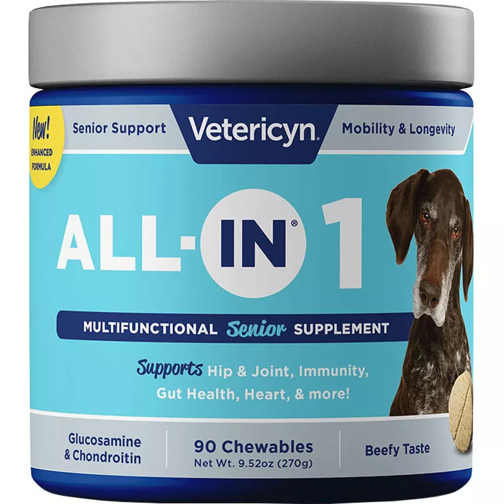 Vetericyn All-In Senior Dog Supplement, 90 ct