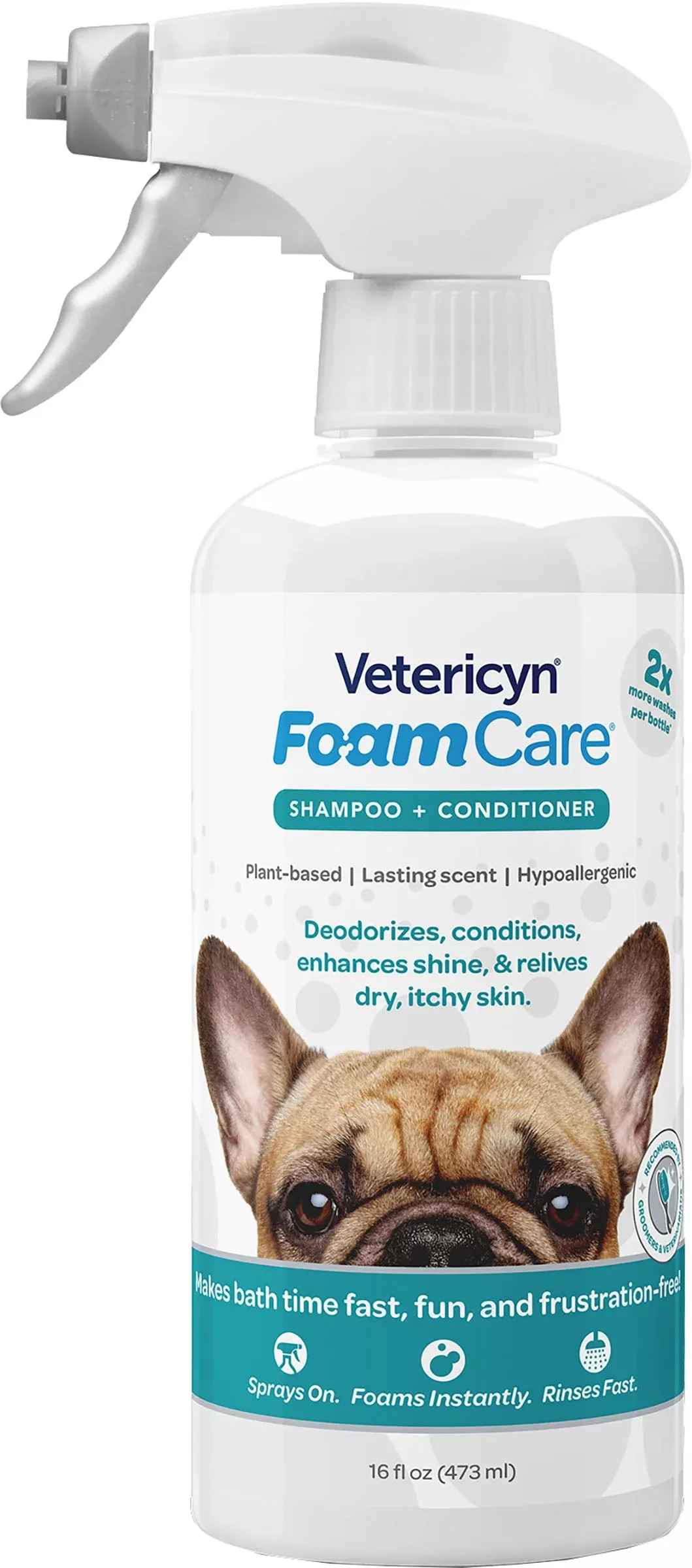 Vetericyn FoamCare Shampoo & Conditioner, 16 oz