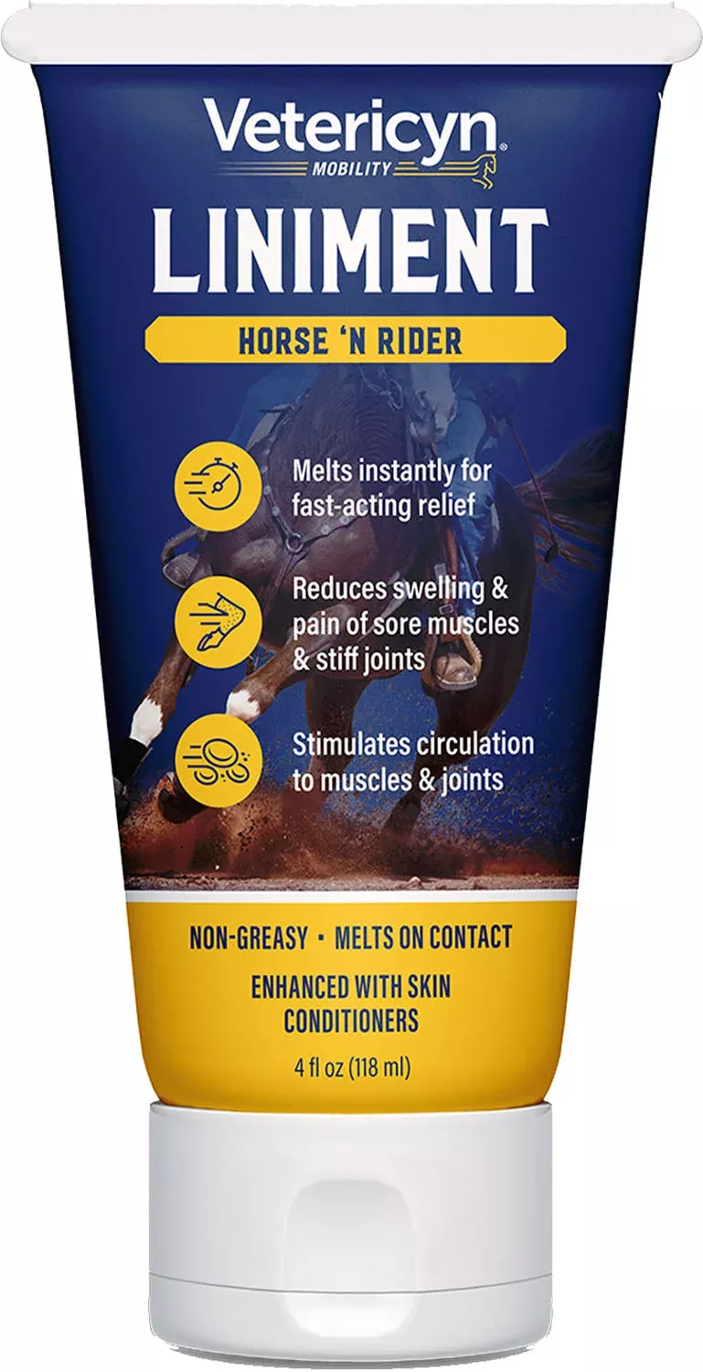 Vetericyn Horse N Rider Liniment 4 oz