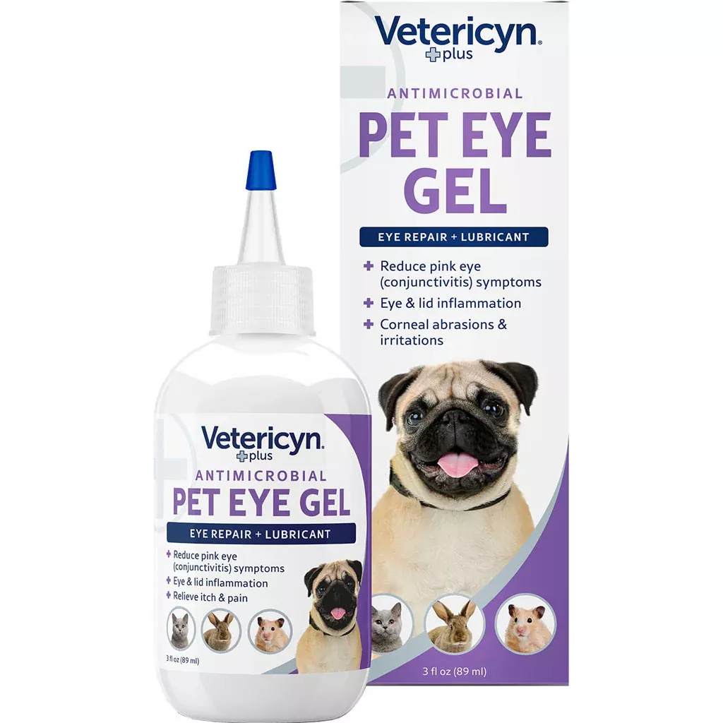 Vetericyn Plus Antimicrobial Pet Eye Gel, 3 oz