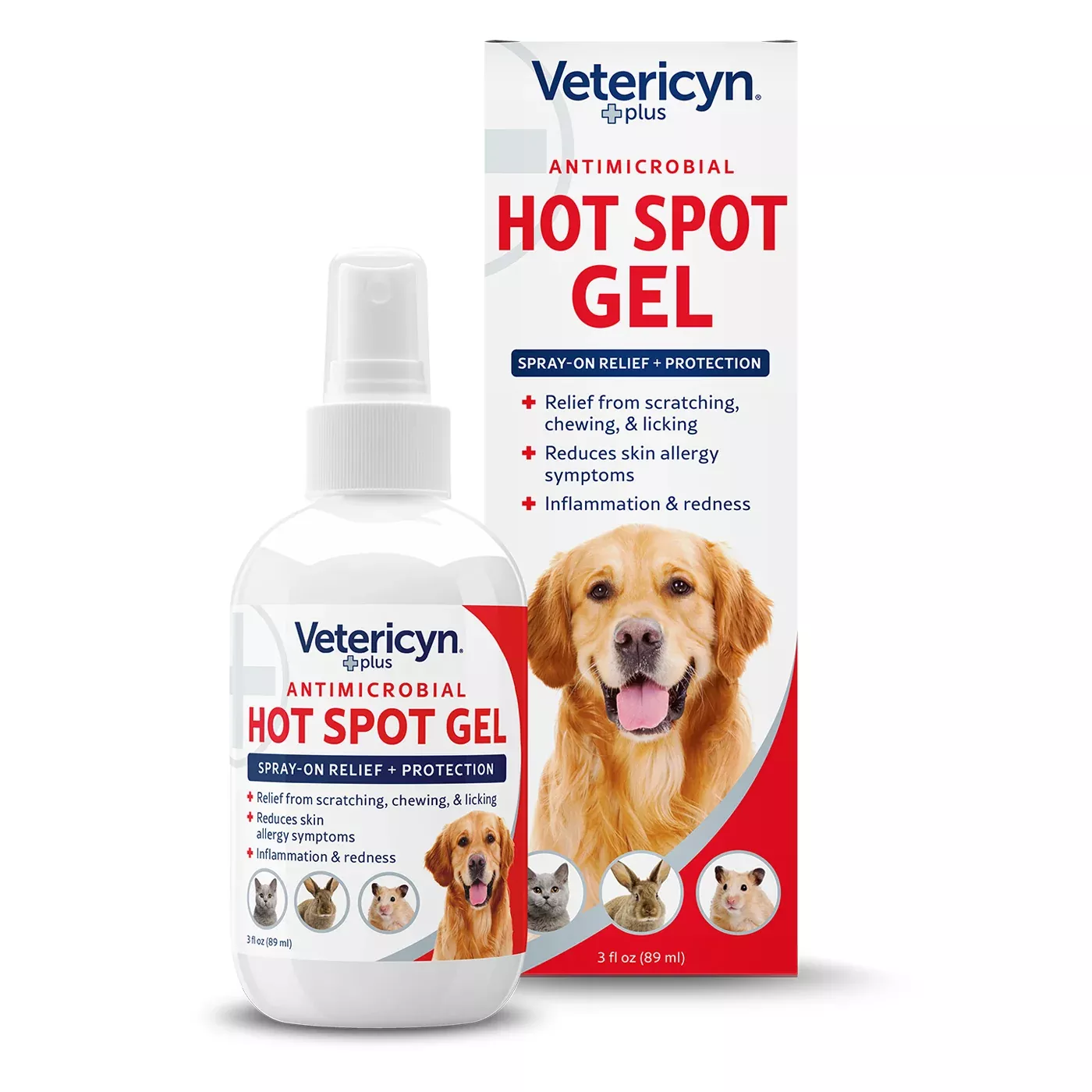 Vetericyn Plus Hot Spot Antimicrobial Hydrogel 3 oz.