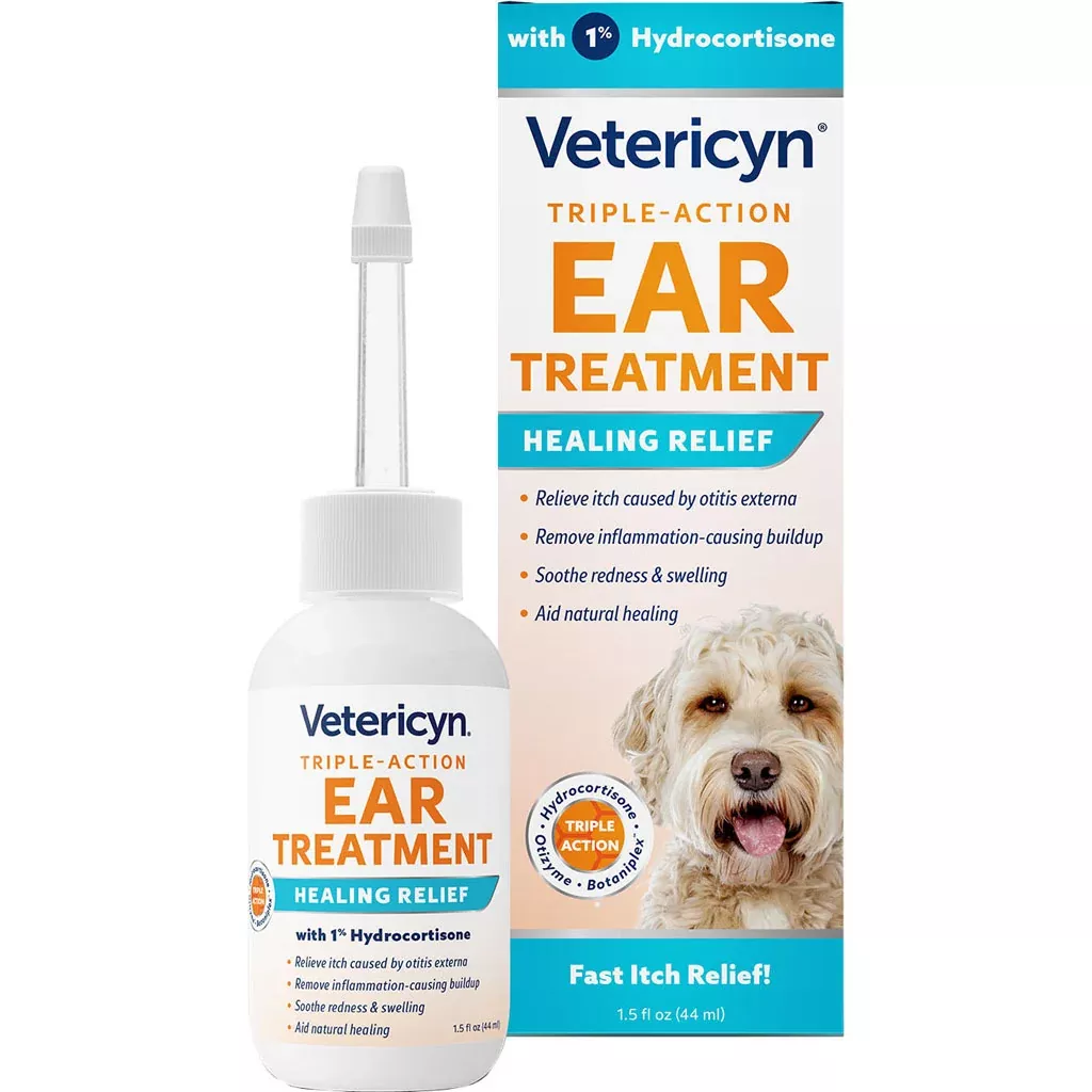 Vetericyn Triple Action Ear Treatment 1.5 oz