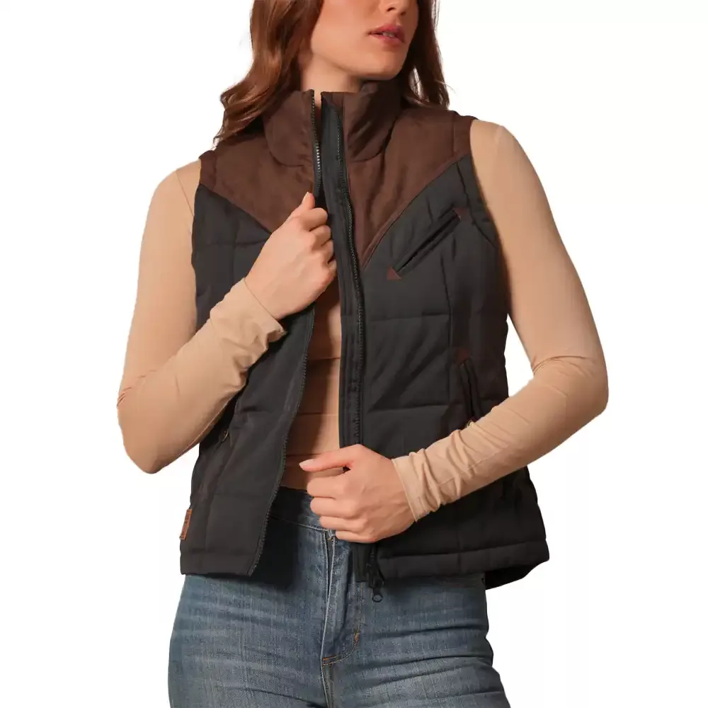 W Kimes Ranch Lenora Black Vest