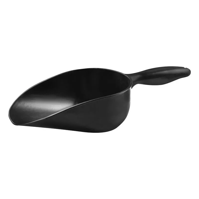 Waldhausen Plastic Feed Scoop - 0.5 L - Black**CLEARANCE**