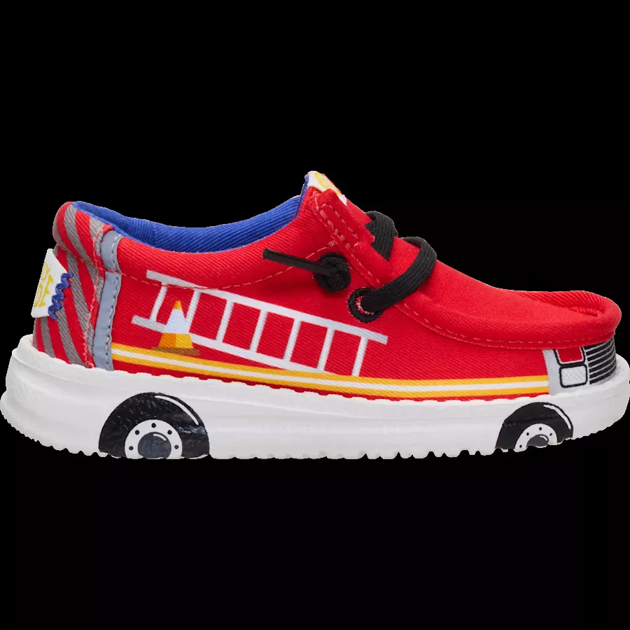 Wally Toddler Fire Truck