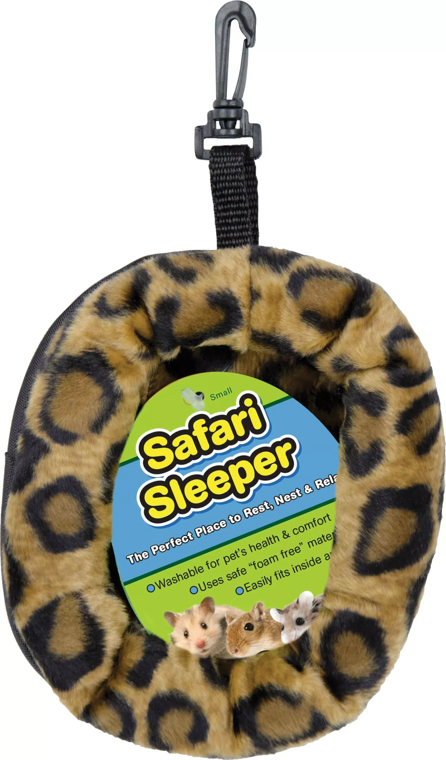 Ware Fuzz-E-Bed Safari Sleeper Small Animal Bed Small