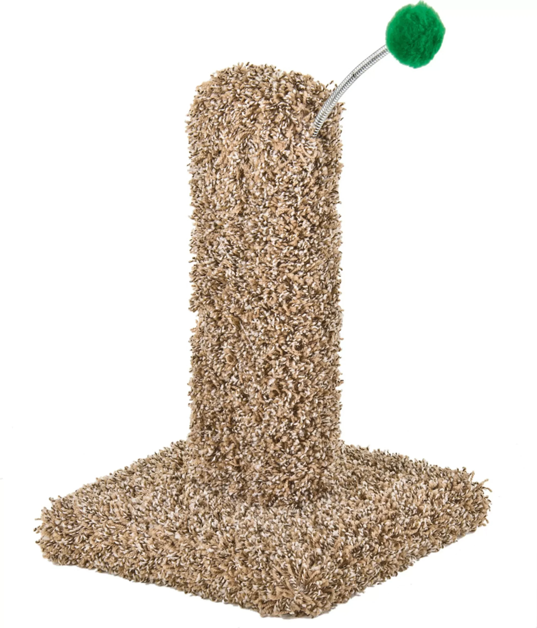 Ware Kitty Cactus Scratching Post with Pom Pom, 10x10x16 in