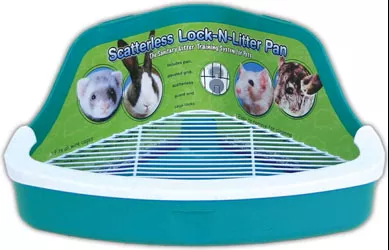 Ware Scatterless Lock-N-Litter Pan, Medium