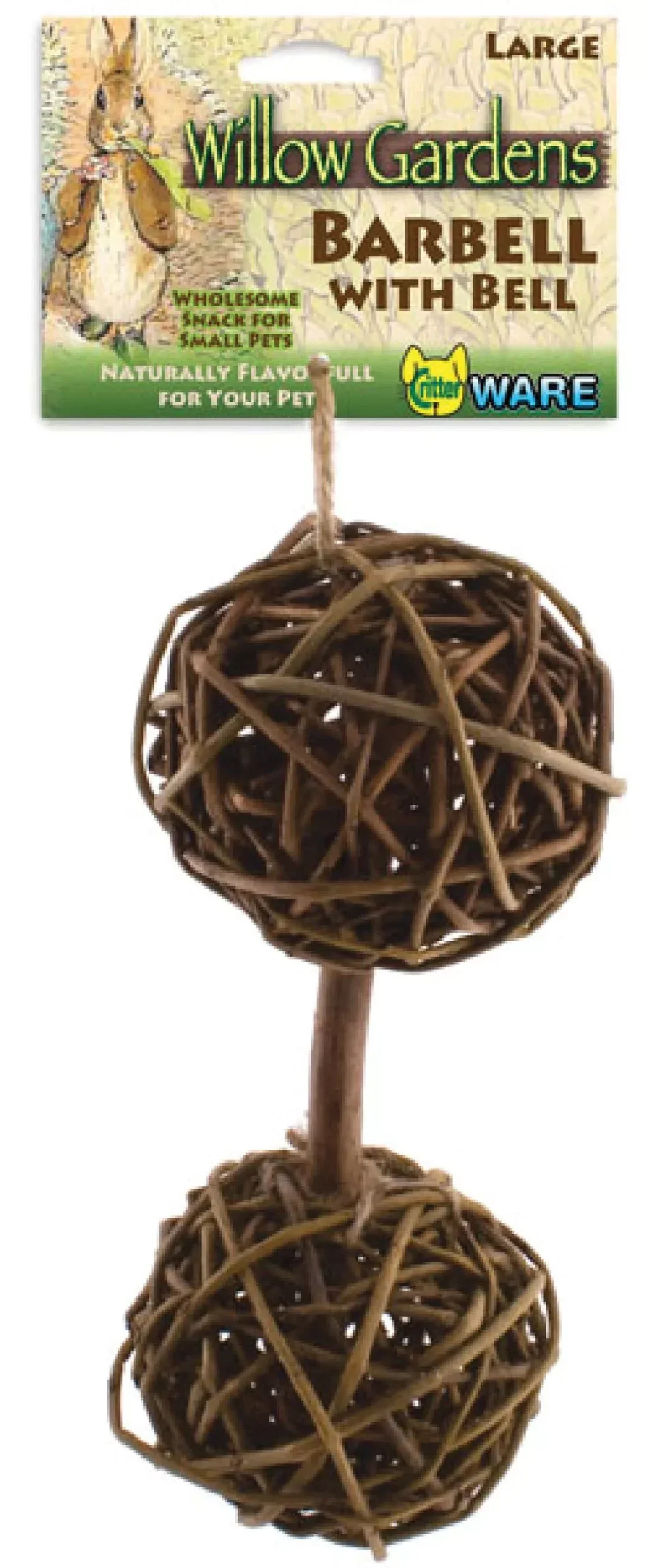 Ware Willow Garden Barbell with Bell, Large