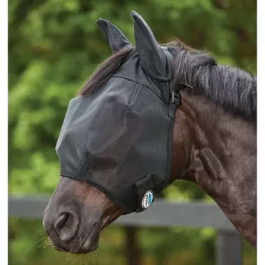 Weatherbeeta - ComfiTec Double Dart Deluxe Fly Mask With Ears -