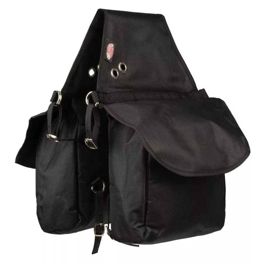Weaver Insulated Nylon Saddle Bags Black