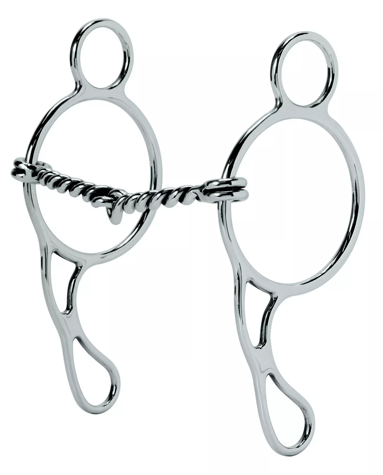 Weaver Leather Gag Bit With Twisted Wire