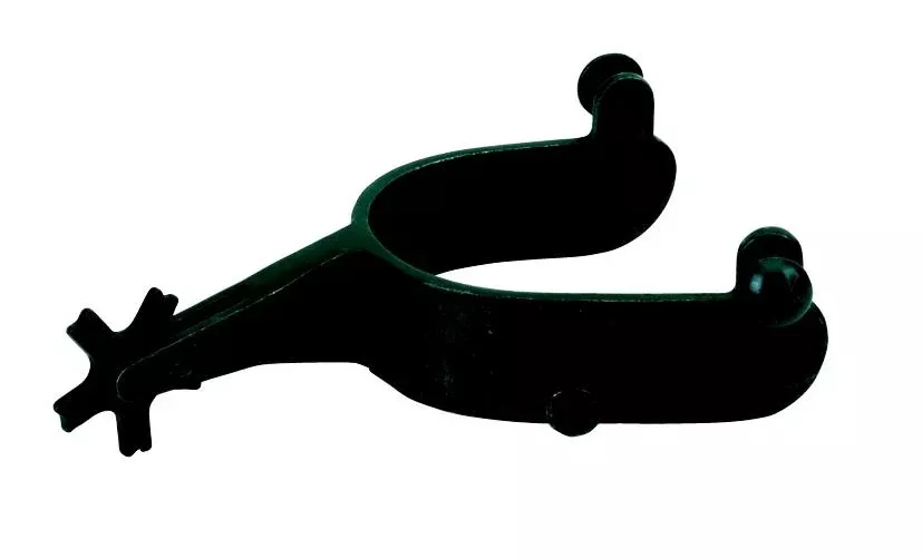 Weaver Leather Men's 22-1/2 Degree Offset Bull Spurs