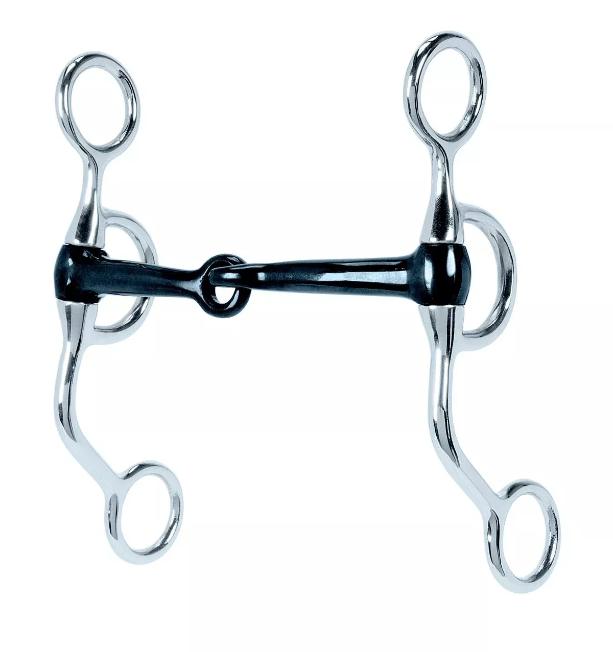Weaver Leather Prof Argentine Shank Snaffle With Copper