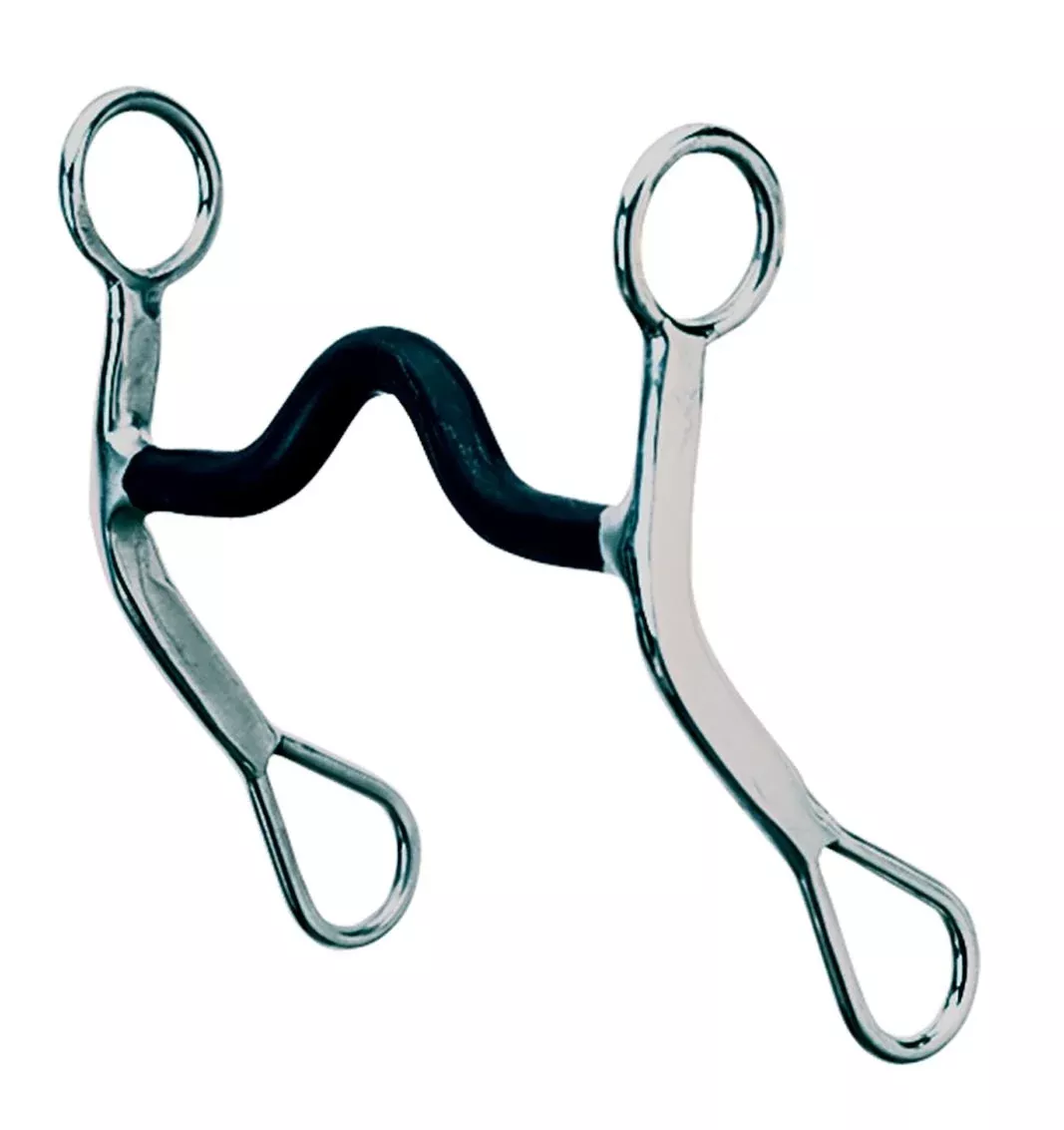 Weaver Leather Sweet Iron Medium Port Mouth Bit
