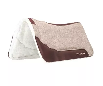 Weaver Leather Synergy Contoured Wool Blend Felt Performance Saddle Pad