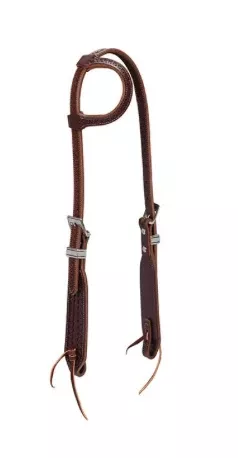 Weaver Leather Synergy Hand-Tooled Mayan Headstall with Designer Hardware