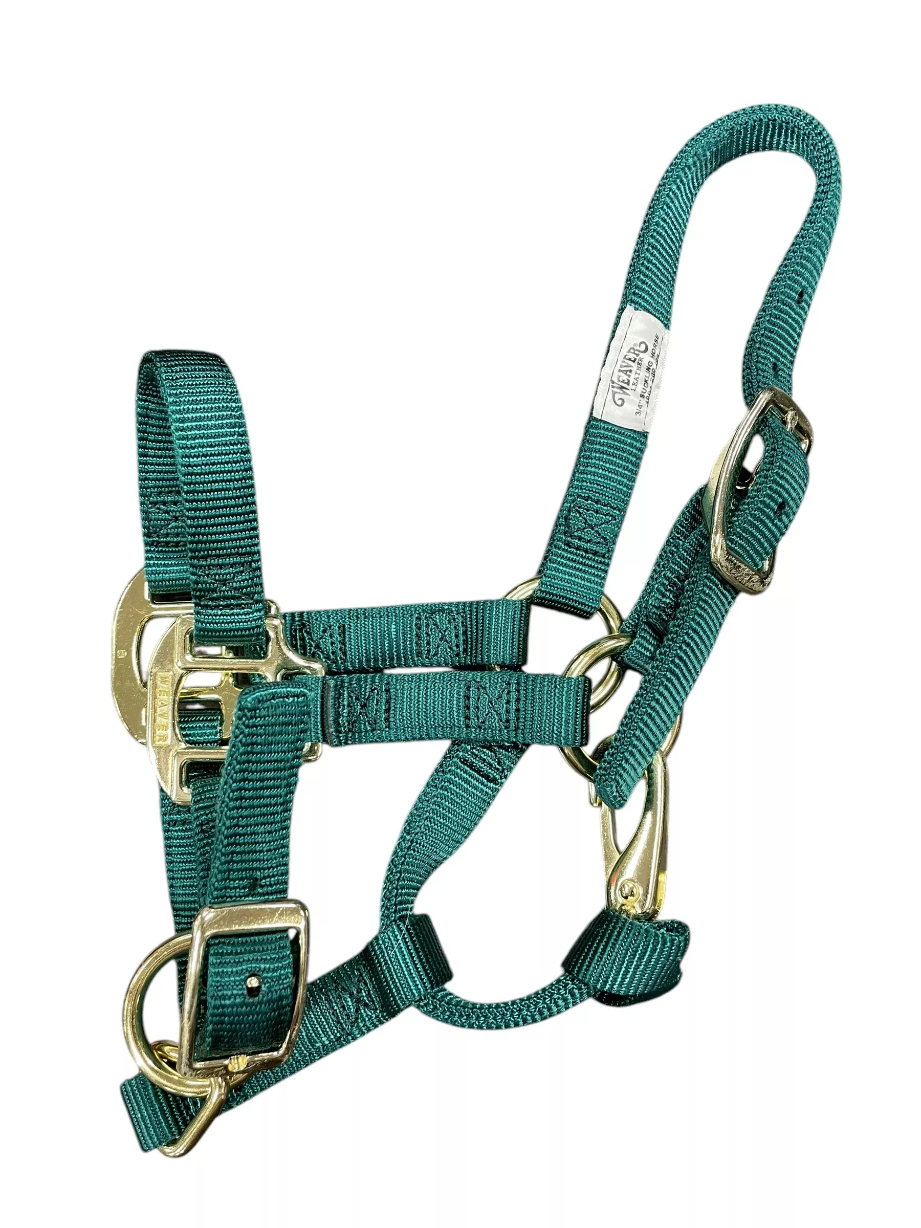 Weaver Nylon Halter - Green - Suckling 100-200 lbs - USED