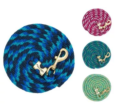 Weaver Poly Lead Rope with a Solid Brass 225 Snap