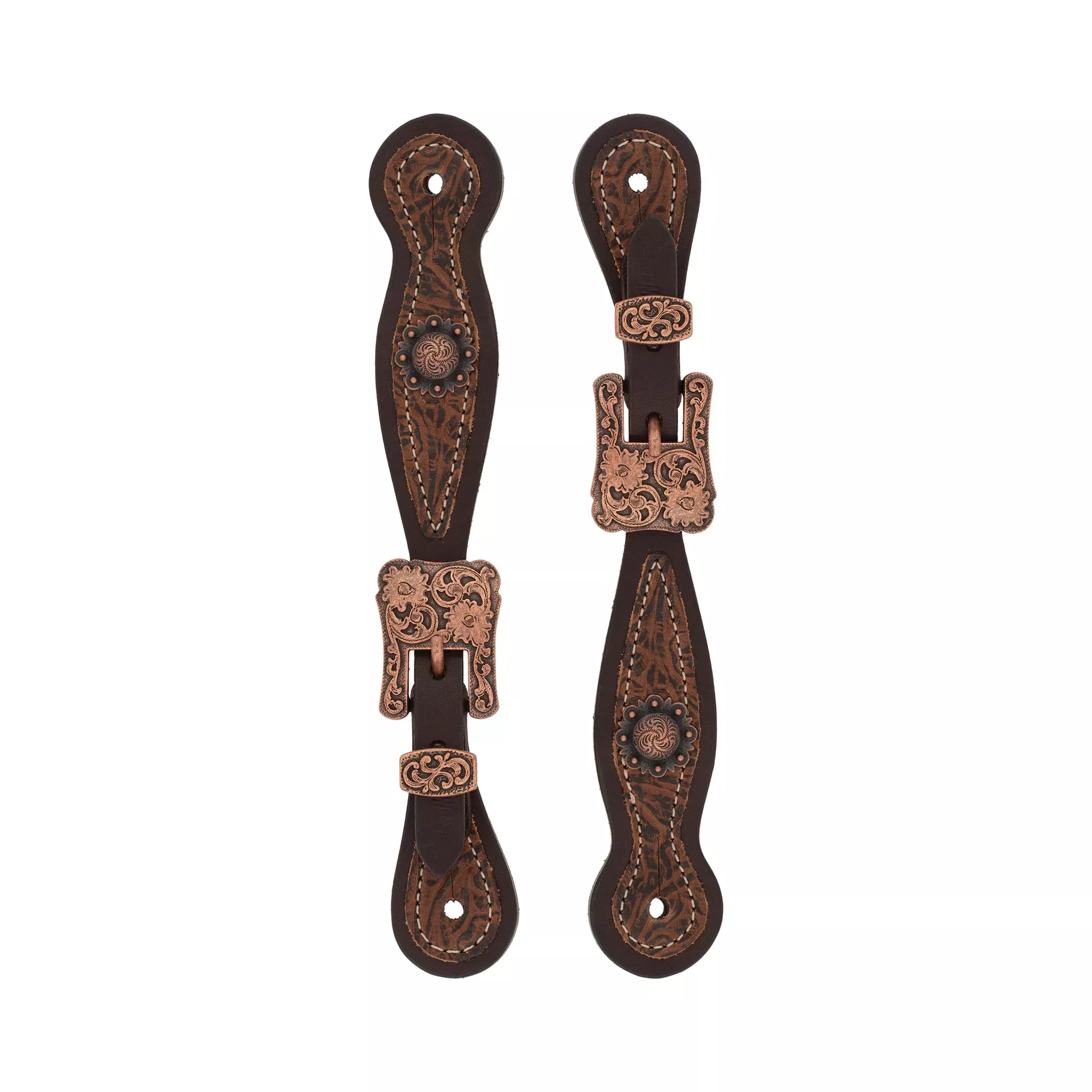 Western Floral Ladies' Spur Straps