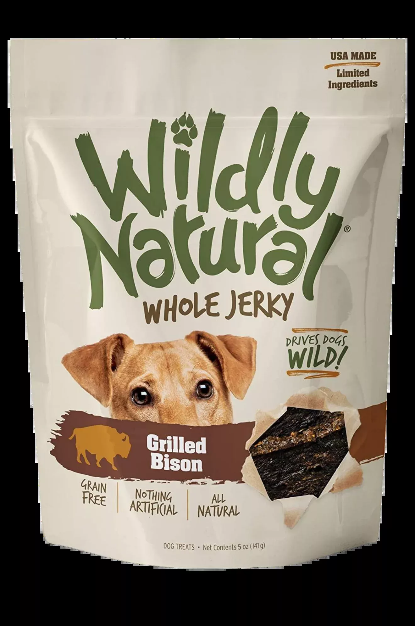Wildly Natural Bison Jerky Treats