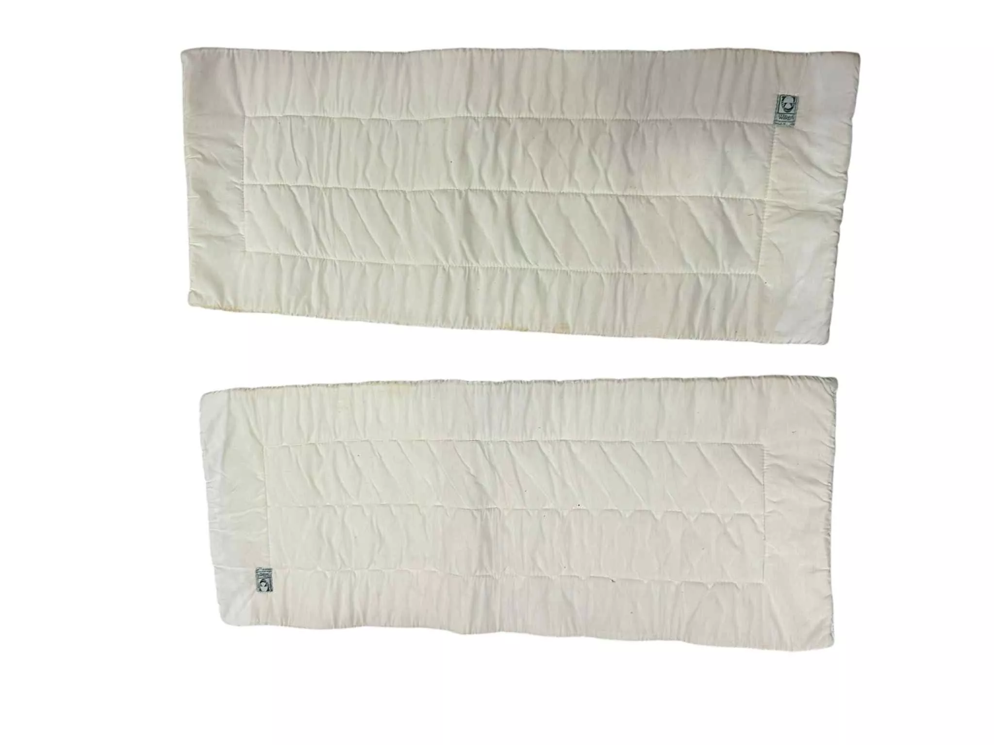 Wilker's Quilted Wraps - White - 15" x 38" - USED